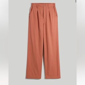Madewell Neale Straight-Lef Pant in Drapeweave